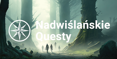 Grafika z logo nadwiślańskich questów