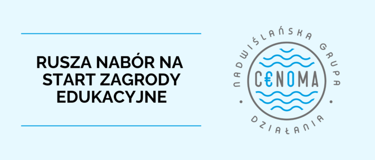 OBRAZEK WYRÓŻNIAJĄCY "RUSZA NABÓR NA START ZAGRODY EDUKACYJNE"