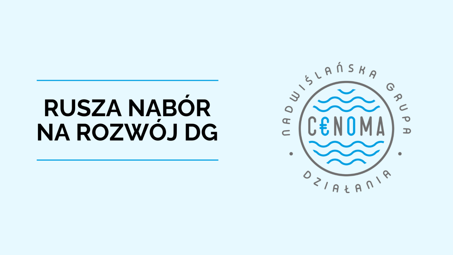 Obrazek wyróżniający "Rusza nabór na Rozwój DG"