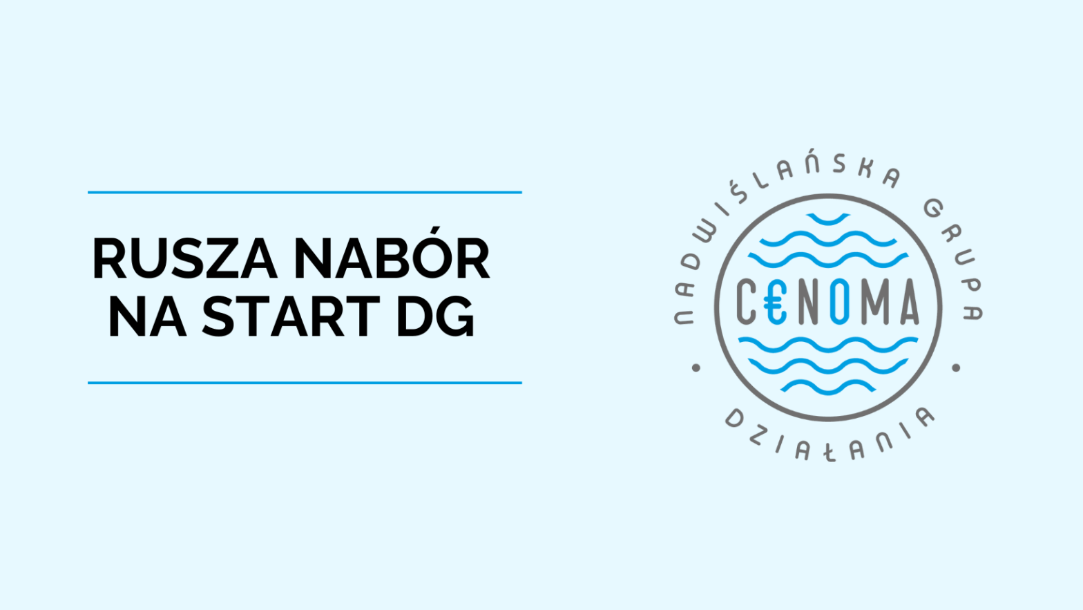 Obrazek wyróżniający "Rusza nabór na START DG"