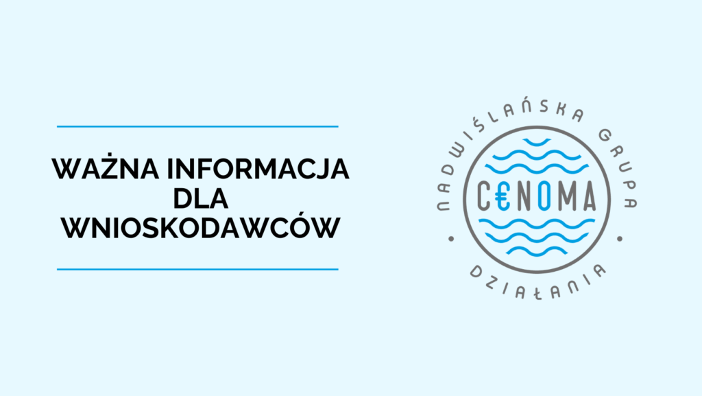 Wnioskodawco! Pamiętaj, że po złożeniu wniosku w systemie PUE musisz przesłać na adres biuro@cenoma.pl potwierdzenie złożenia wniosku