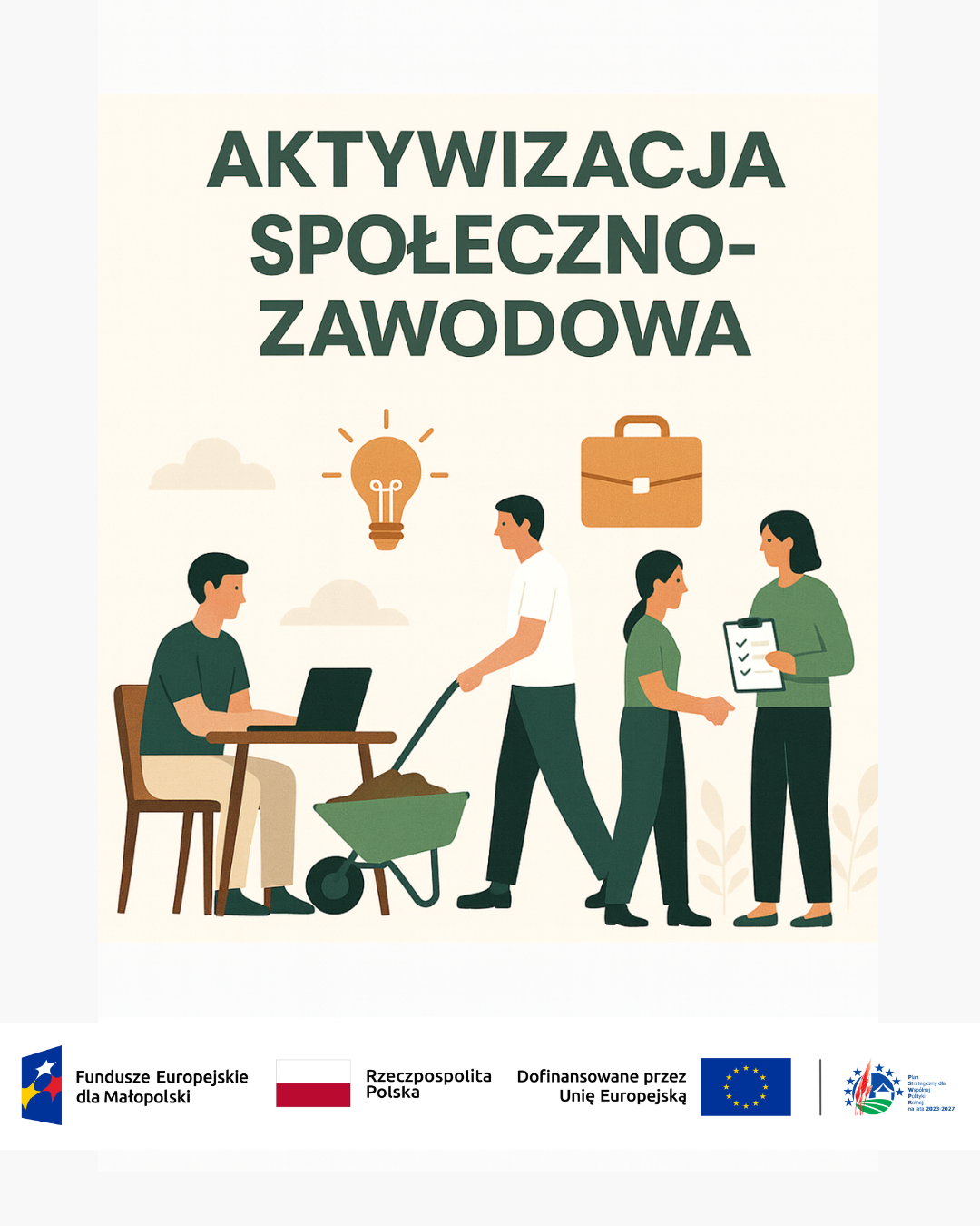 27 listopada 2025 r. w siedzibie LGD odbyło się posiedzenie Rady Decyzyjnej Nadwiślańskiej Grupy Działania „E.O.CENOMA” 📍, które związane było z oceną wniosku złożonego w ramach naboru nr FEMP.06.17-IZ.00-016/25. 📑.
📝W ramach naboru nr FEMP.06.17-IZ.00-016/25 został złożony jeden projekt.
Nabór obejmował:
Priorytet 6 Fundusze europejskie dla rynku pracy, edukacji i włączenia społecznego.
Działanie 6.17 Aktywizacja społeczno-zawodowa – RLKS
Typ projektu: A. Aktywizacja społeczna i zawodowa osób zagrożonych wykluczeniem społecznym oraz osób biernych zawodowo.
💶 Kwota alokacji z naboru przeznaczona na dofinansowanie wszystkich projektów w ramach postępowania wynosiła: 50 010,00 euro, co przy średnim kursie z dnia 29.04.2025 wynosiło 213 582,70 złotych, z tego:
– 191 100,32 złotych stanowi kwota w części EFS+,
– 22 482,38 złotych stanowi kwota w części krajowego wkładu publicznego.
Minimalna wartość projektu wynosi: 50 000,00 zł.💸
💰 W ramach naboru został złożony 1 wniosek. Rada Decyzyjna LGD postanowiła o udzieleniu wsparcia w wysokości 211 355,98 zł na realizację powyższego projektu.
📝Tytuł projektu: Nowa Szansa – wsparcie osób zagrożonych wykluczeniem społecznym.
Projekt obejmie 30 osób zagrożonych wykluczeniem społecznym i zawodowym z gmin Koszyce, Szczurowa, Rzezawa i Drwinia, pozostających poza rynkiem pracy (30+), w tym osoby bierne zawodowo i minimum jedną osobę z niepełnosprawnością. Uczestnicy otrzymają zindywidualizowane wsparcie oparte na diagnozie potrzeb oraz co najmniej trzy formy aktywnej integracji (dwie zawodowe i jedną społeczną). W ramach działań przewidziano m.in. poradnictwo, szkolenia, warsztaty i wsparcie doradcze.
Celem projektu jest zwiększenie szans na integrację społeczną i zawodową 30 bezrobotnych osób 30+ z gmin Koszyce, Szczurowa, Rzezawa i Drwinia poprzez indywidualne doradztwo, warsztaty, wsparcie psychologiczne i szkolenia zawodowe, które podniosą ich aktywność i gotowość do podjęcia pracy.
W ramach projektu przeprowadzona będzie m.in.: Diagnoza sytuacji problemowej, zasobów, potencjału, predyspozycji i potrzeb danego uczestnika poprzez opracowanie pisemnego Indywidualnego Planu Działania, Indywidualne poradnictwo zawodowe, Warsztaty przygotowujące do wejścia na rynek, Warsztaty integracji społecznej, Konferencja „Integracja, motywacja, zatrudnienie – wspólna odpowiedź na wyzwania społeczne”.
📢 Ocenę projektu przeprowadzono w systemie IGA.
🌍 Działanie realizowane w ramach Programu Fundusze Europejskie dla Małopolski na lata 2021-2027 na projekty z zakresu Europejskiego Funduszu Społeczny Plus (EFS+), którego Instytucją Zarządzającą jest Urząd Marszałkowski Województwa Małopolskiego.
🌐 www.cenoma.pl
#FunduszeUE#FunduszeEuropejskie